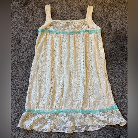 Vintage Lace Knit Slip Dress - Picture 3 of 3